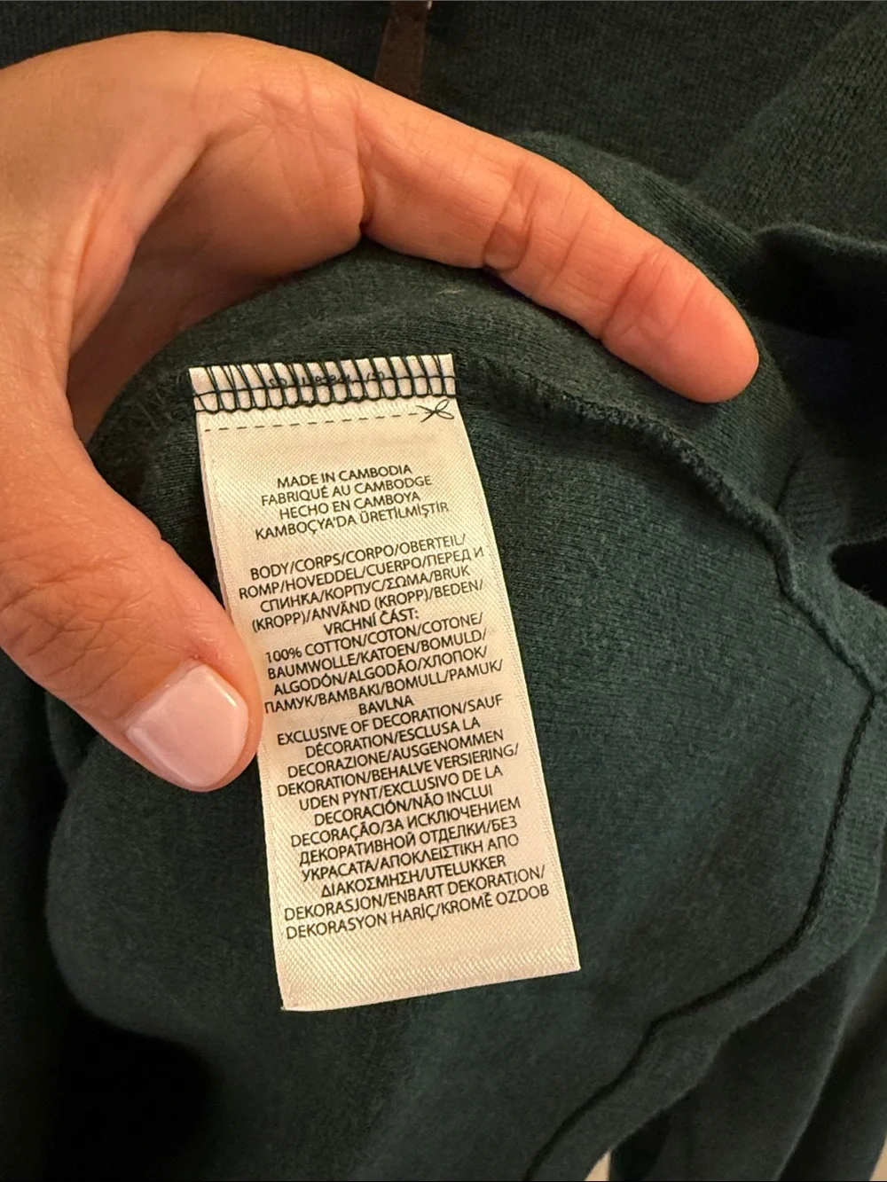 Polo by Ralph Lauren Forest Green Quarter-Zip Sweater